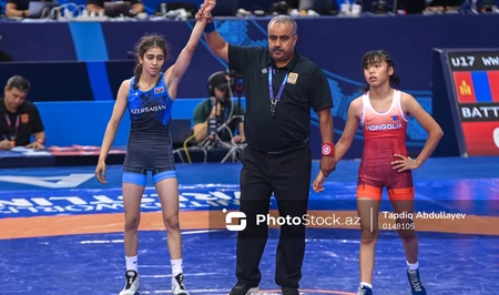 Гюльханым Ширинова выиграла утешительный поединок на ЧМ U-17 в Баку