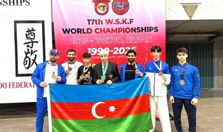 Триумф Азербайджана: 5 медалей на чемпионате мира по традиционному карате