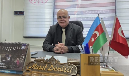 Директор школы им. Гейдара Алиева в Кахраманмараше поблагодарил Азербайджан за поддержку