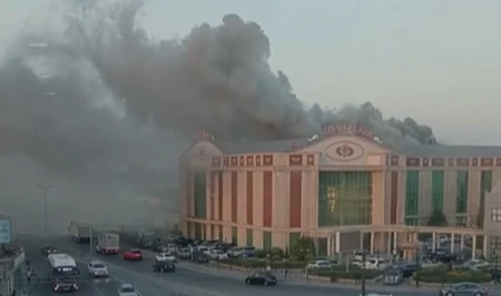 В Баку во время свадьбы произошел пожар в доме торжеств