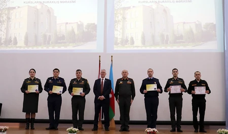 В Центре иностранных языков Института военного управления состоялась церемония выпуска