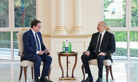 Президент Ильхам Алиев принял новоназначенного посла Австрии