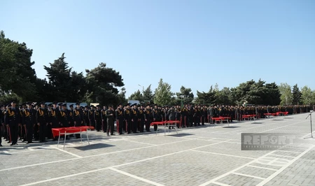 В Военном лицее им. Джамшида Нахчыванского состоялась церемония выпуска
