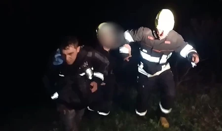 В горах Шекинского района спасены двое заблудившихся граждан