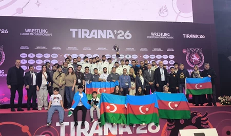 Азербайджан выиграл чемпионат Европы по греко-римской борьбе