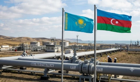 Казахстан рассматривает маршруты через Азербайджан для экспорта нефти