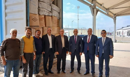 Посол Ирана ознакомился с работой погранично-таможенного пункта на границе Азербайджана и Грузии