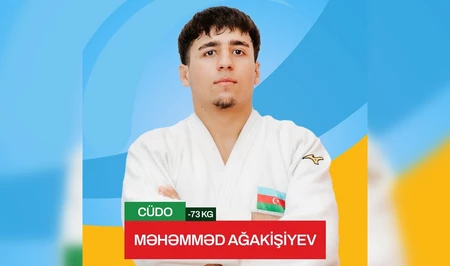 Азербайджанский дзюдоист одержал уверенную победу над армянским соперником на Олимпийском фестивале