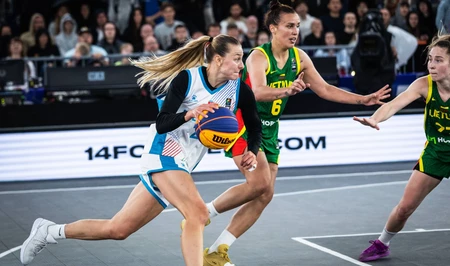 Женская сборная Азербайджана по баскетболу 3x3 вышла в финальную стадию Кубка Европы