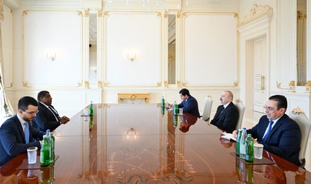 Президент Ильхам Алиев принял генерального секретаря Межпарламентского союза