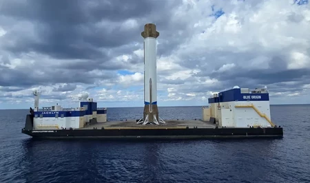 Конкурент SpaceX успешно посадил первую ступень ракеты после запуска