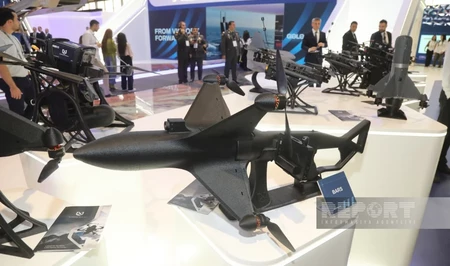 На выставке ADEX 2026 в Баку представили новый азербайджанский дрон-перехватчик