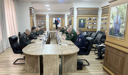 Делегация российской Военной академии посетила Национальный университет обороны