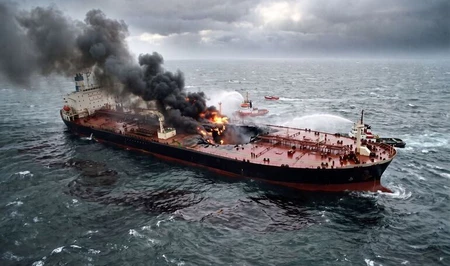 Хуситы атаковали танкер Саудовской Аравии в Красном море