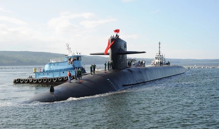 На атомной подлодке США отравились 64 американских военных