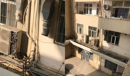 После пожара со смертельным исходом: жители еще одного дома на Ясамале сообщают об опасной ситуации