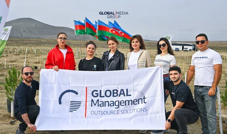 По инициативе Global Media Group проведена очередная акция по посадке деревьев