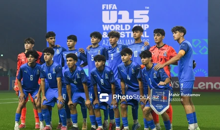 Сборная Азербайджана забила первый гол на домашнем чемпионате мира FIFA U-15