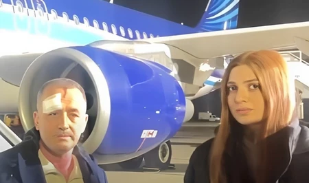 Выжившие при крушении члены экипажа самолета AZAL доставлены в Азербайджан