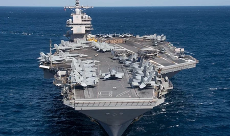 The New York Times: Авианосец USS Gerald R. Ford перебрасывают на Ближний Восток