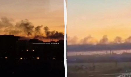 Беспилотники атаковали химическое предприятие в Самарской области России