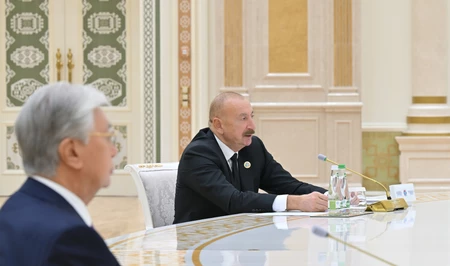 Президент: Азербайджан ведет работу с Казахстаном и Узбекистаном по созданию зеленого энергокоридора
