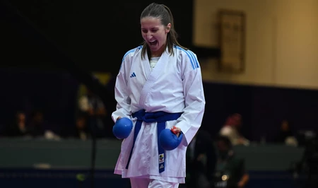Ирина Зарецка завоевала золотую медаль Karate 1-Series A в Зальцбурге