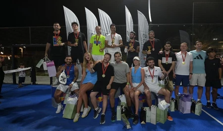 В Баку прошел звездный турнир по паделу Crocus Fitness Padel Cup