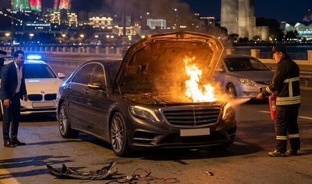 Пожары в дорогих авто в Азербайджане: специалист назвал скрытые причины