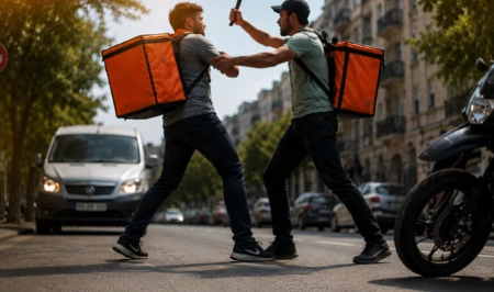 Кровавая разборка курьеров в Баку: жалобы привели к поножовщине