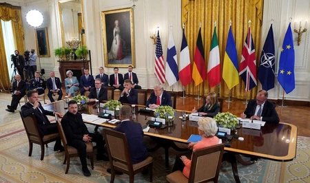 Переговоры Трампа с Зеленским и лидерами ЕС завершились