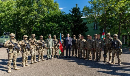 Азербайджанский спецназ участвует в региональных учениях «Кавказский орел - 2026»