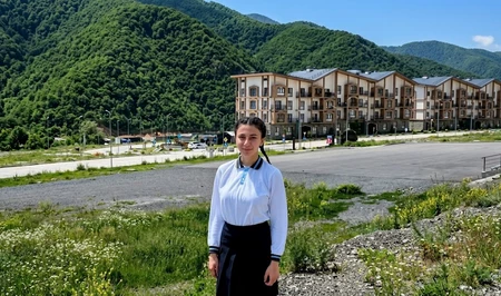 Первая выпускница кяльбаджарской школы стала студенткой