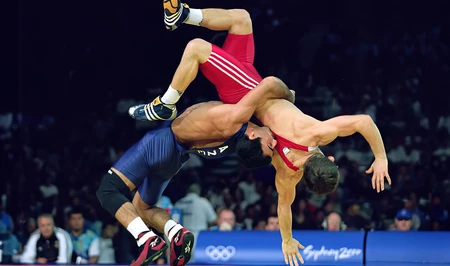 Орхан Габибли одержал вторую победу на чемпионате мира U-17 по греко-римской борьбе в Баку