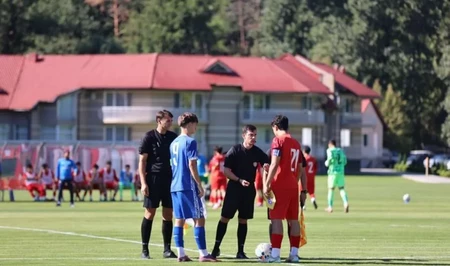 Сборная Азербайджана U-17 проиграла Молдове на товарищеском турнире