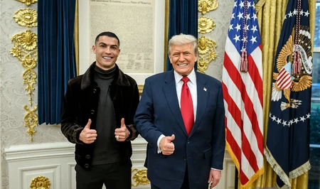 «Скорее собирай вещи»: Криштиану Роналду получил приглашение от Трампа переехать в США