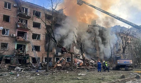 ВС РФ атаковали украинскую столицу баллистическими ракетами