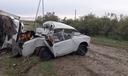 Один выживший и пять погибших в результате ДТП в Шамкире