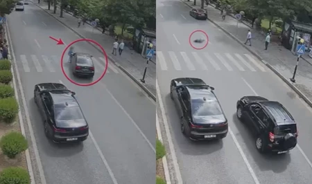 Тяжелая авария в Баку: автомобиль сбил пешехода