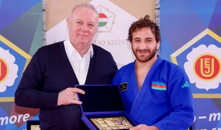 Европейский союз дзюдо наградил олимпийских чемпионов Азербайджана