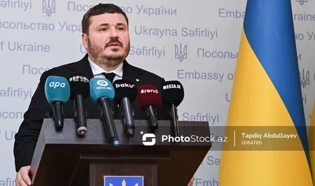 Посол Украины пожелал Азербайджану мира и процветания по случаю Дня Победы