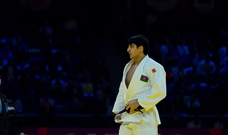Эльджан Гаджиев вышел в 1/16 финала чемпионата мира по дзюдо в Баку