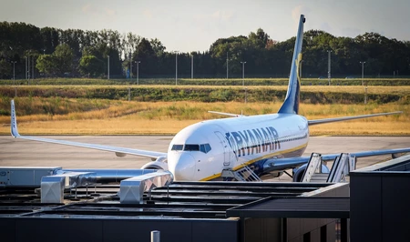 Экстренная посадка: самолет Ryanair приземлился в Бельгии после сообщения об угрозе взрыва