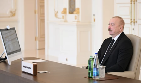 Президент: Через территорию Азербайджана в Армению доставлены 28 тысяч тонн грузов