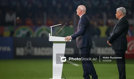Инфантино: Чемпионат мира и фестиваль FIFA U-15 в Баку объединяет страны со всех уголков мира