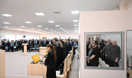 Суд над армянами в Баку: оглашены документы, связанные с фактами убийства национального героя АР