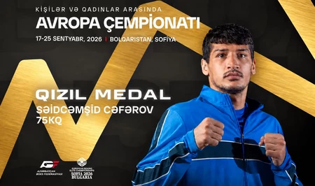 Азербайджанский боксер Саидджамшид Джафаров стал чемпионом Европы