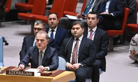 Джейхун Байрамов выступил на дебатах Совбеза ООН
