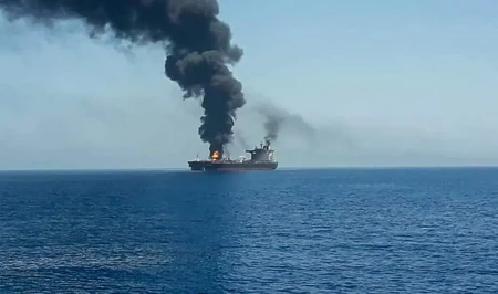 ВМС США нанесли удар по санкционному танкеру у берегов Омана