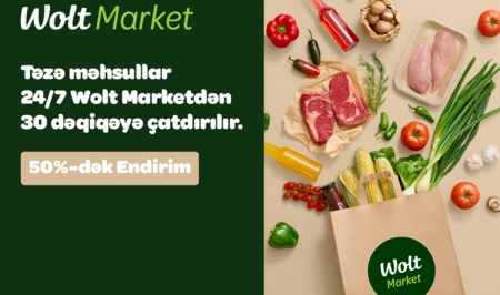 Скидки до 50% и доставка за 30 минут: Wolt Market расширяет ассортимент свежих продуктов